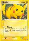 Pikachu aus dem Set EX Feuerrot und Blattgrn